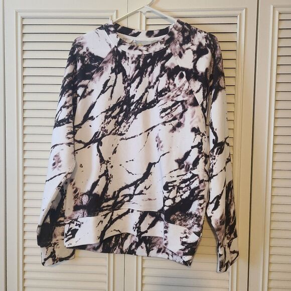 Zella NWT blurred inkprint sweatshirt size S - Picture 4 of 9